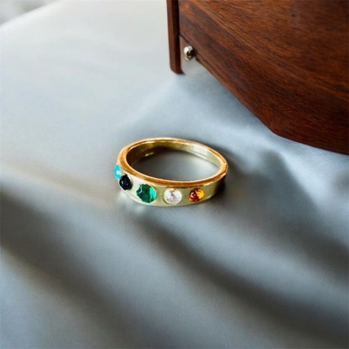 Bague fantaisie métal - +++,