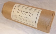Ouate de cellulose chirurgicale Service de Santé armée française Algérie