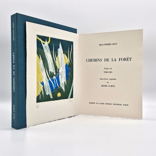 Henri goetz livre artiste - henri,
