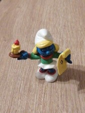 FIGURINE - Schtroumpfs - vintage PEYO - Bougie Schtroumpfette 