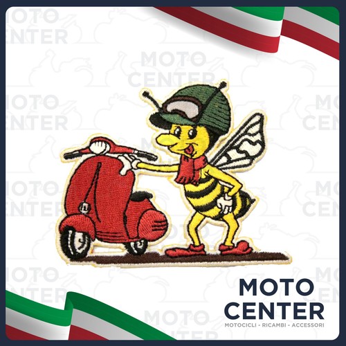 Patch brodé vespa insecte - vespa, "insecte