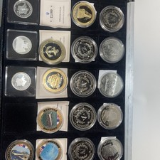 coffret 18 pièces médailles