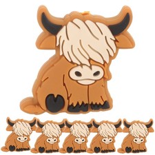  10pcs Adorable vache perles