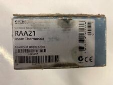 SIEMENS Thermostat d'ambiance chauffage ou clim RAA21 / réf. S55770-T220