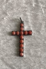 CROIX CORAIL ARGENT 19EME