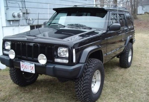 Jeep cherokee spoiler toit - jeep, xj