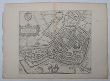 Carte ancienne - Berg-op-Zoom