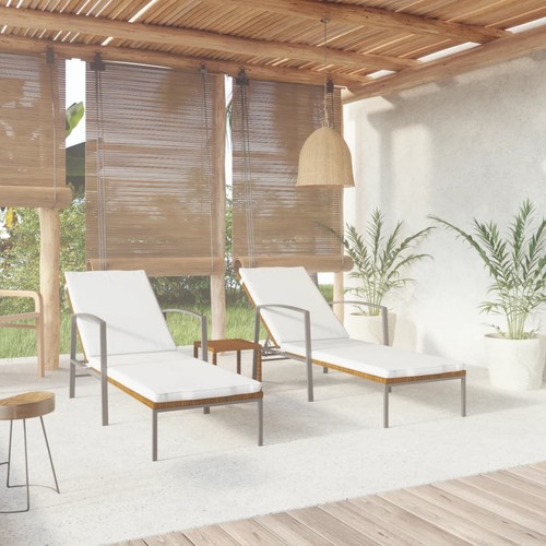 Lot chaises longues avec - lot, de