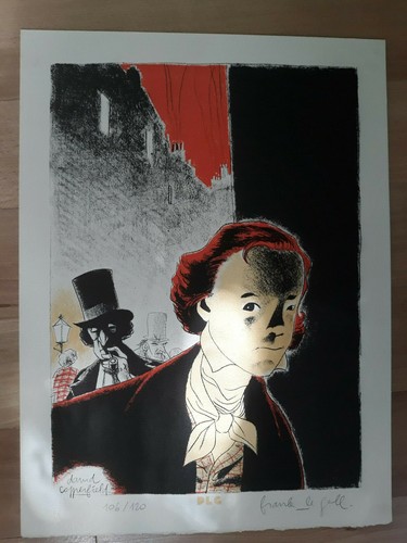 Frank gall lithographie - le,