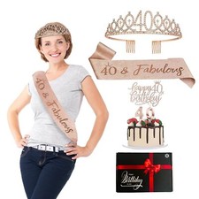 Bday® Kit Anniversaire 40 Ans