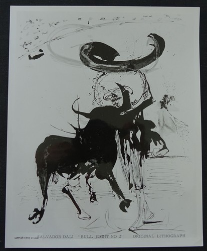 Salvador dali autographe 3a - salvador,