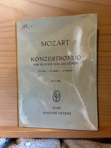 Mozart rondo pour piano - piano, et