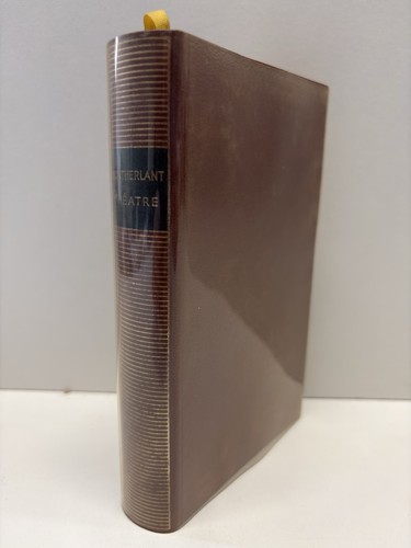 Pléiade montherlant théatre - pléiade,