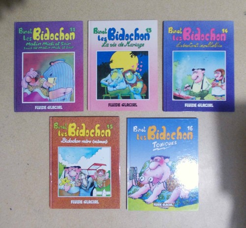 Lot albums bidochon du - 5,