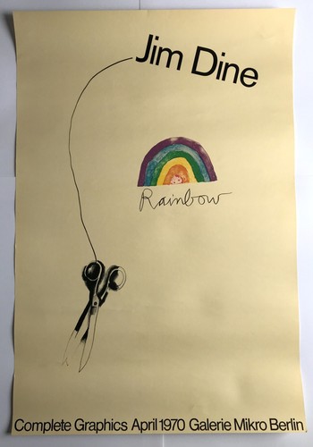 Jim dine rainbow scissors - jim, /