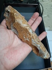 Acheulean Lower Paleothic France - Rare large 19,2cm scraper pre-Levallois