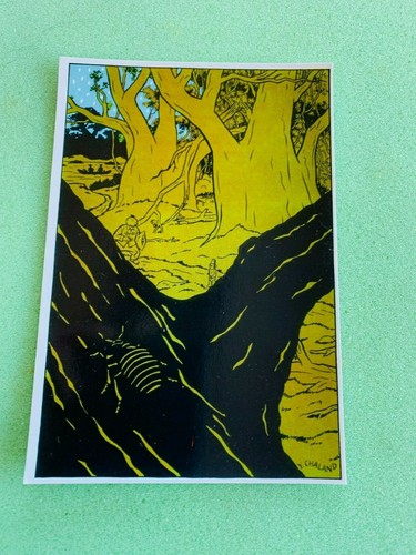 Carte postale 15x10 tintin - carte,