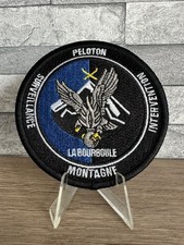 écusson collection gendarmerie - PSIG La Bourboule Brodé