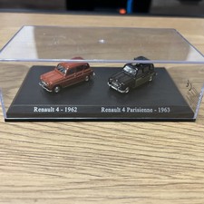 1/87 HO Coffret duo Renault 4 1962 / Renault 4 Parisienne 1963