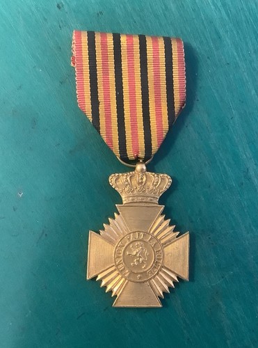 Medaille belge militaire pour - belge,