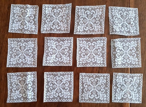 Dentelle appliques en - -12,