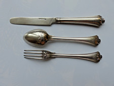 couverts argent massif cadet sterling silver anglais Sheffield reine victoria