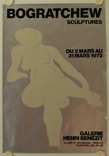 Affiche bogratchew sculptures - bogratchew,
