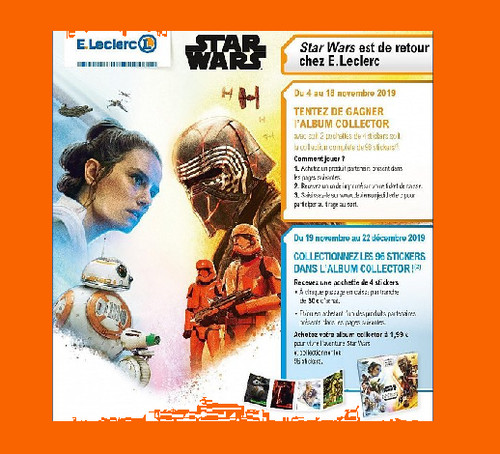 Stickers cartes star - star, wars