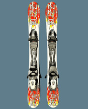Buzz Atome Feu Blanc Chaud 99 CM Skis Sortie Bords Mini Ski Lames Snowblades