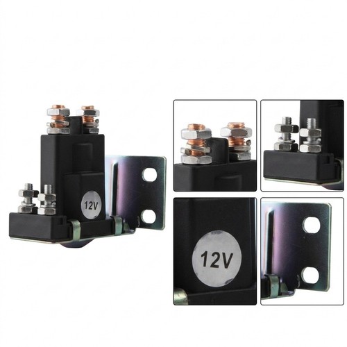 Solénoïde 12v bornes - 12v, pour