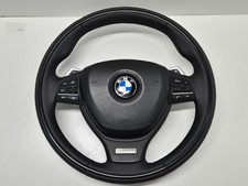 Vibro et distributeur volant BMW Série 7 5 F01/F10, cuir neuf individuel