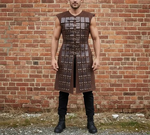 Armure cuir brigandine - armure,