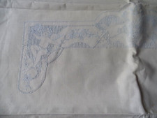 Linge ancien , housse édredon