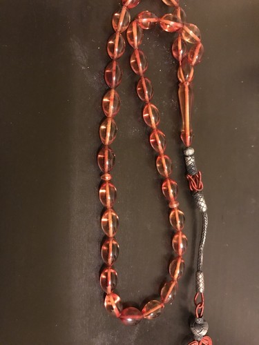 Amber misbaha tasbih prayer - misbaha,