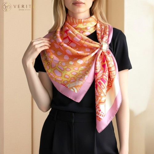 Rare vintage foulard - en, soie