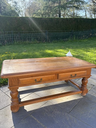 Table basse bois massif - table,