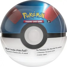 Pokémon Tin Ball Différentes