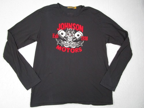 Johnson motors shirt mens - johnson,
