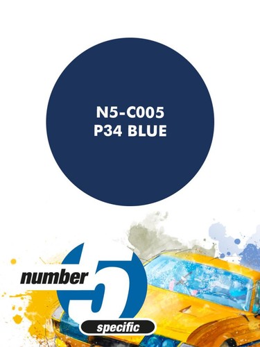 Peinture pour aerographe - pour, bleu