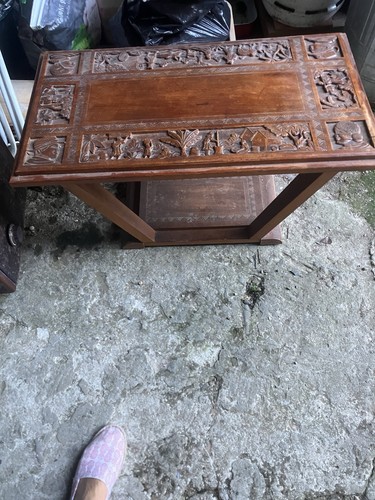 Table basse ancienne - table,