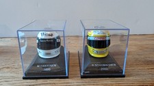 MINICHAMPS 1/8 F1 CASQUE MIKA HAKKINEN RALF SCHUMACHER 2000