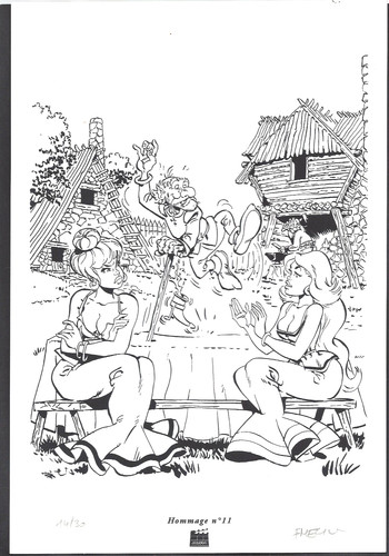 Meynet hommage asterix - hommage,