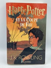 GALLIMARD Livre Grand Format HARRY POTTER ET LA COUPE DE FEU - TOME 4 JK Rowling