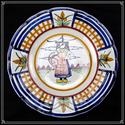 Assiette creuse faience - assiette, de