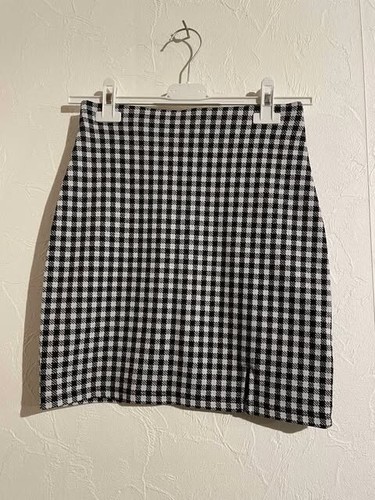 Jupe courte vichy kiabi taille - jupe,