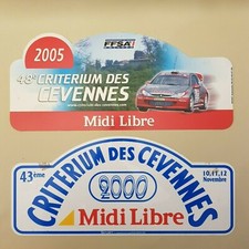 2 plaques publicitaires en