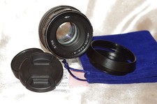 BEL HELIOS-44M-4 lou, objectif M42 58mm f2 avec bouchons, pare-soleil et housse