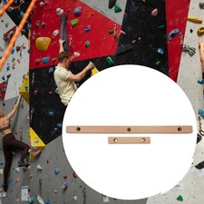 Prises d'escalade en bois pour