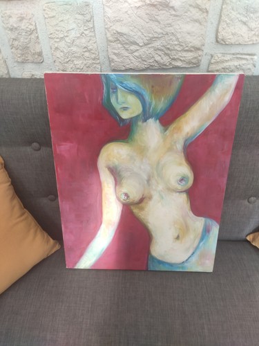 Ancien tableau huile sur - ancien,
