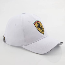 Casquette ferrari blanc - f1,